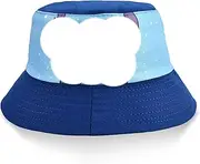 [RXSPOYLY] Cartoon Bucket Hat Kids Unisex Kids Red Polyester Comic Summer Spring