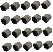 WOFASHPURET 20pcs Conductive Fiber Cloth Head Capacitive Pen Tip Replacement Stylus Head for Capacitive Touch Screen