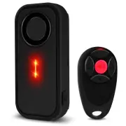 Bike Alarm with Remote 113dB Loud Anti Theft Vibration Bicycle Motorcycle Alarm