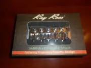 NEW - Ray Ross Saddle-Less 5-String Bass Bridge, 19mm - CHROME, #RRB519C
