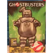 2016 SDCC Diamond Select Ghostbusters Stay Puft Magnetic Metal Bottle Opener