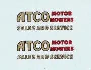 Dinky 28/280 Series Vans or Code 3 | ATCO | Transfer/Decal