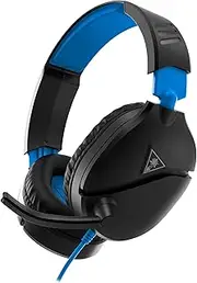 Turtle Beach Recon 70 PlayStation Gaming Headset for PS5, PS4, PlayStation, Xbox Series X, Xbox Series S, Xbox One, Nintendo Switch, Mobile, & PC with 3.5mm - Removable Mic, 40mm Speakers - Black