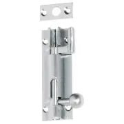 7.5cm Offset Barrel Bolt, Satin Chrome
