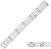 NIBOTT LED Backlight Strip KDL43JT662A SZKK43D07-ZC22AG-02 303SK430042 for Konka LED43K7200 LED43S1 RF-BK430E30-0701S-10
