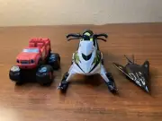 Adventure Force Off Road Snow Ski- Blaze and The Monster Machine Car + Toy Plane