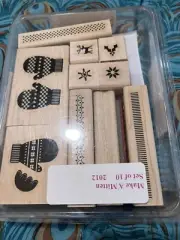 Stampin Up Make a Mitten set of 10 2012