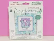 Dimensions Daydreams Counted Cross Stitch Kit Snowman 5x5" New
