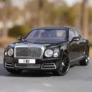 1/18 Almost Real Bentley Mulsanne 2017 Metal Diecast Car Gold/Black Gift