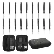 Terminal Removal Tool Kit, 18PC Pin Extractor Tool Set Depinning Tool, Auto9579