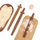 Natural Material Wooden Dough Roller Smooth Surface Baking Tools Pasta