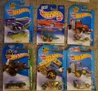 Hot Wheels STREET BEAST lot Of 6 Eevil Weevil Double Demon Howlin Ratmobile