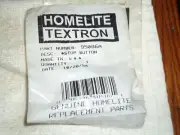 ONE NEW Genuine Homelite Stop Button 95086-A FREE SHIPPING