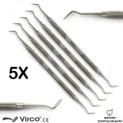 Dental Tartar Calculus Plaque Remover Tooth Scraper Hollenback Stainless