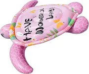 Floating Animal Pool Bed,Inflatable Turtle Pool Toy | PVC Floating Swimming Pool Float Easy Inflation for Summer Beach
