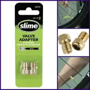 Slime 20270 Presta to Schrader Valve Adapter - 2 Pack