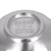 10pcs Soup Bowl 304 Stainless Steel Double Wall Reusable Salads Container BU
