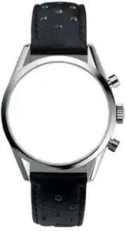 New TAG Heuer Carrera FC6205 black leather watch strap 20mm CV CAR CAS CV2010