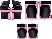 Garende Adjustable Protective Gear Set Including Knee Pads, Elbow Pads, and Wrist Guards for Outdoor Activities