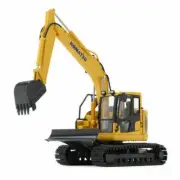 Komatsu PC138USLC-11 Compact Excavator By First Gear 1:50 Scale Model 50-3360