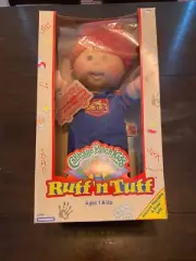 1993 Cabbage Patch Kid Boy Doll Ruff n Tuff 31900 CPK Rough Tough Red Head Boy