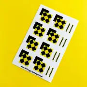 Model Rail OO 4mm Gauge Scale Railfreight sub-sector COAL logo stickers