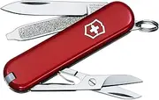 [Victorinox] Swiss Army Pocket Knife Classic SD with 7 Functions, Red, Blister Pack Packaging