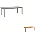 Garden Table Outdoor Dining Table Wooden Coffee Table Solid Acacia Wood vidaXL