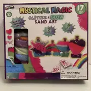 MYSTICAL MAGIC GLITTER & GLOW SAND ART/12 PIECE SET Debbie Lyn