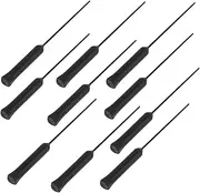 WOFASHPURET 10Pcs Cleaning Kit Durable Hearing Amplifier Cleaner Rods for Removal and Maintenance of Components