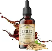 HERBALICIOUS Licorice Root Extract - Glycyrrhiza Glabra Extract Supplement for Digestion Restore Respiratory Health Adrenal Fatigue & Immunity Support Vegetarian Gluten Free (4Fl Oz)