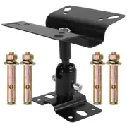 1 Set Speaker Wall Mount Speaker Mount Audio Holder Wall Bracket Stands for Home