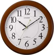 RHYTHM Citizen wall clock radio clock analog semi-gloss finish CITIZEN 8MY514006
