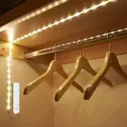 LED Under Cabinet Light LED Strip Led Lamp with Wireless PIR Motion Sensor New