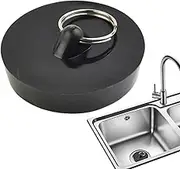 Drain Plug Stopper | Multi-Functional Rubber Sealing Plug Leakproof Plug with Hanging Ring | Fit Sink Stopper for Bathtubs Wash Stations and Sewage Ponds