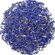 TooGet Blue Cornflower Petals, 100% Natural Centaurea Cyanus, Blue Dried Plower Petals for Homemade Lattes, Tea Blends, Bath Salts, Wedding Confetti, Gifts, Crafts – 0.5 OZ/15g