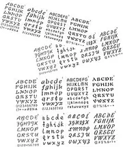 HOODANCOS 24 Sheets Alphabet Number Stencils Reusable Plastic Templates for DIY Painting Crafting and Projects Smooth Surface Easy to Clean for