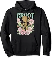 [Marvel] Guardians Of The Galaxy Groot Floral Dance Poster Pullover Hoodie