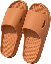 [AWGHZYOEE] Shower Sliders Slides for Women Bathroom Sandals Non-Slip House Slippers Indoor Outdoor EVA Open Toe Shower Shoes Beach Slippers