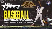 Topps 2012 Heritage Baseball 24 Pack Hobby Box