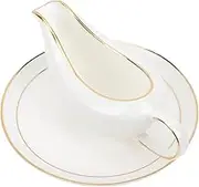 MOTHNUR 1 Set Steak Sauce Pot Tray for Toaster to Sit Coffee Creamers Tableware Coffee Tray Gravy Pitcher Divided Serving Tray Gravy Warmer Sauce Boat Powdered Creamer for Coffee Ceramics