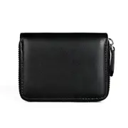 Rfid-protected Leather Coin Purse - Secure & Stylish
