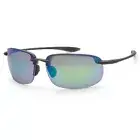 Maui Jim Men's Hookipa Xlarge 68 mm Grey Sunglasses MJ0456S-003