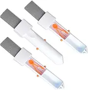 Pool Pumice Stone 3 Pack, Pool Stain Remover Tool with EZ-Clip Handle to Remove Rust, Calcium Deposit on Pool Tile, Scrub Walls, Steps, Floors,Corners