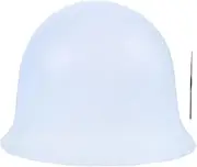 HONMEET Salon Silicone Hair Highlighting Cap Reusable Holes Hair Dyeing Tool for Home Use