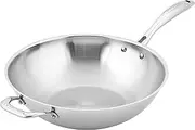 [Scanpan] STS Stainless Steel Wok Pan, 32 cm