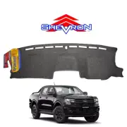 Shevron Black Dash Mat For Ford Ranger PY Next Gen Black Edition 2022-Onwards (for: Ford)