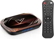 Android 11.0 TV Box, S905X4 Quad-Core 64-Bit Cortex-A53,Android Box with 2.4Ghz/5.0Ghz WiFi 100/1000M Ethernet, Support H.265/3D/4K Ultra HD/BT 5.0/HDMI 2.0 Smart TV Box,4gb+128gb