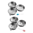 Egg Poacher Egg Steamer Kitchen Gadget Egg Cooker Pan for