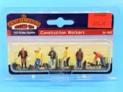 BACHMANN 'OO' GAUGE 36-042 CONSTRUCTION WORKERS NEW !